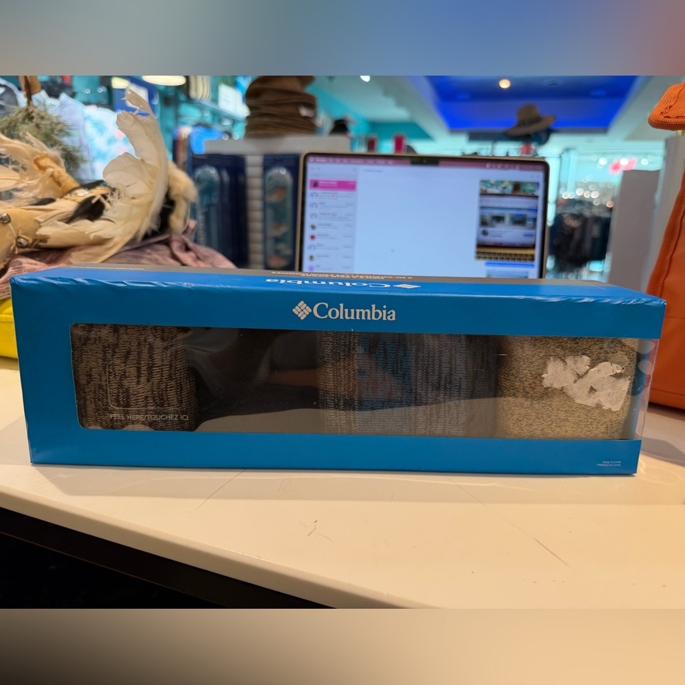 Columbia Men’s Socks NWT Set of 4